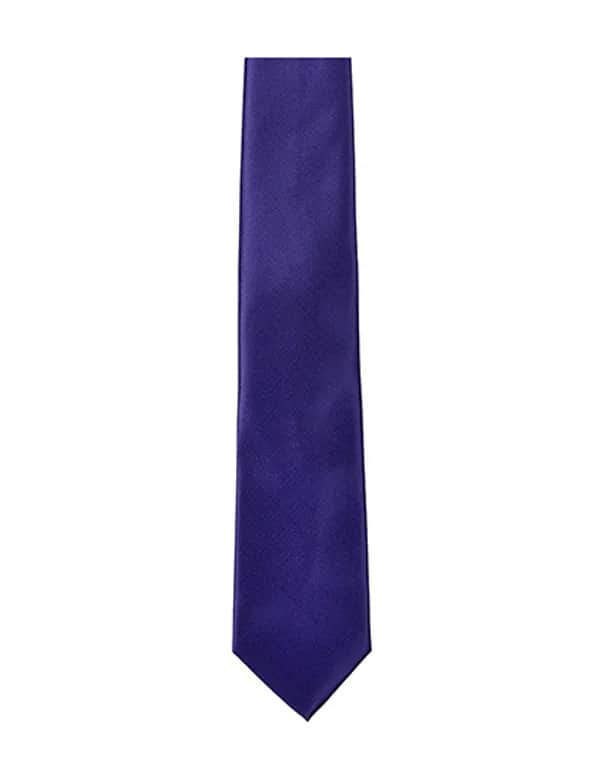 Twill Tie - Purple