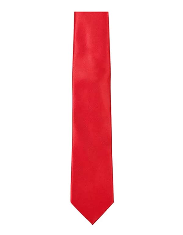 Twill Tie - Red