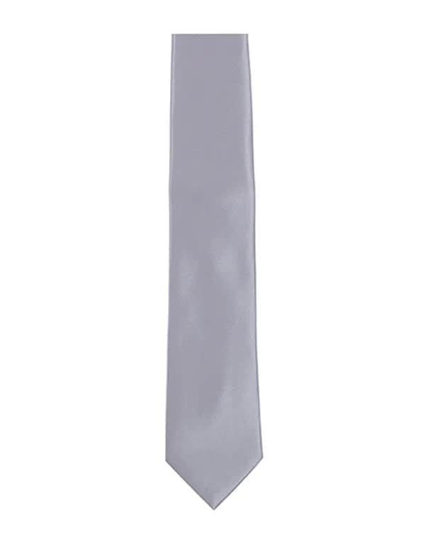 Twill Tie - Silver