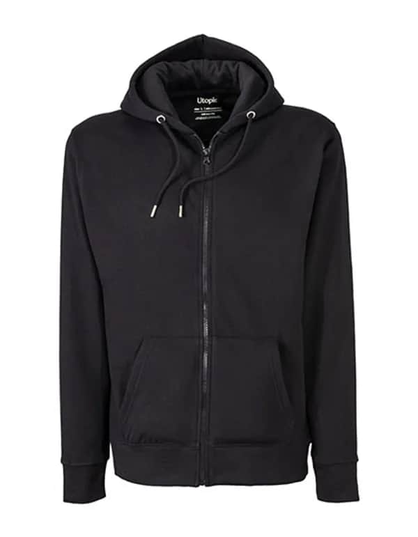 Unisex Hooded Jacket - Black