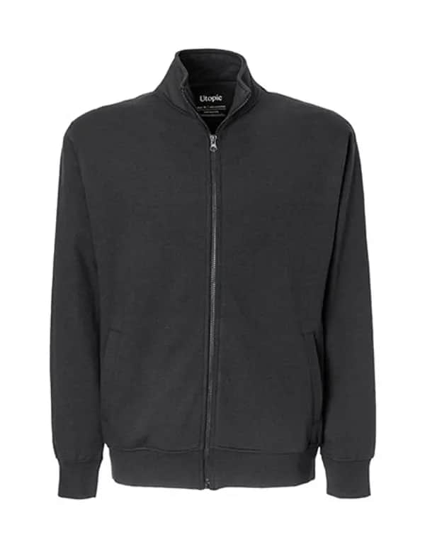 Unisex Sweat Jacket - Black