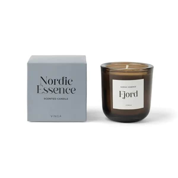 Nordic Essence Duftkerze klein - blau