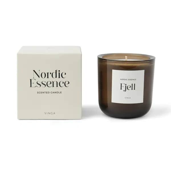 Nordic Essence Duftkerze groß - off white
