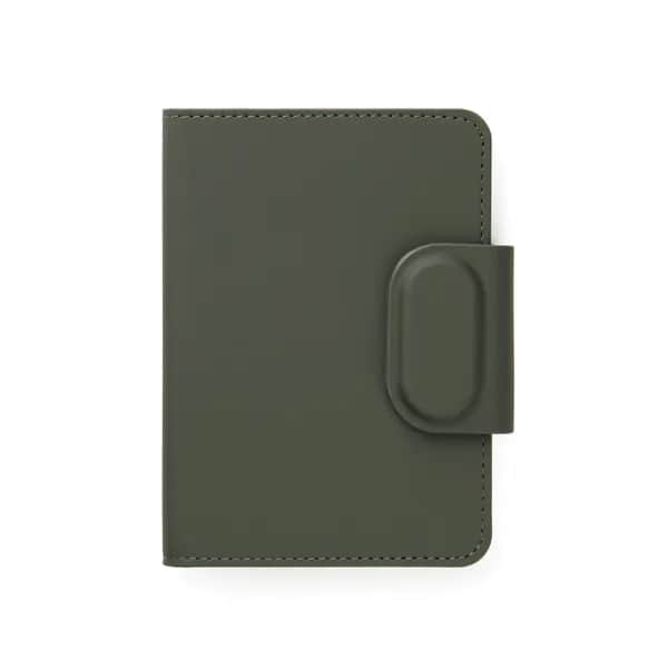 VINGA Baltimore RCS Passport Cover mit Dual-Finder - grün