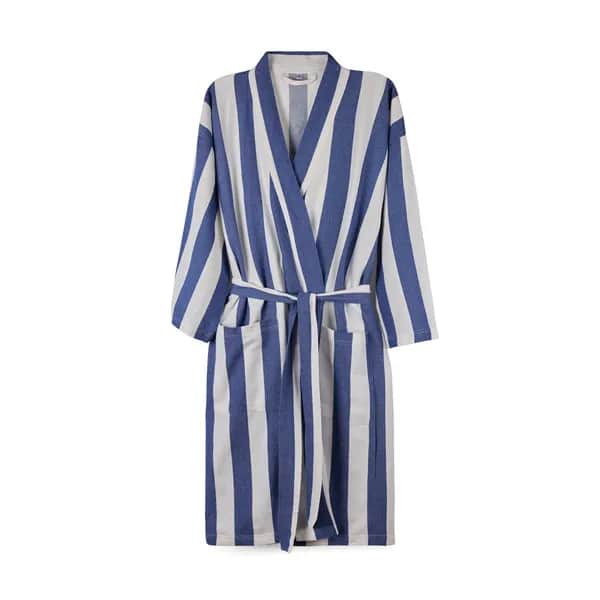 VINGA Ornos GRS Hamam-Bademantel S/M - blau
