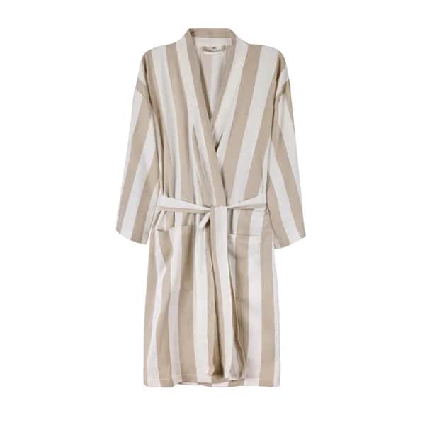 VINGA Ornos GRS Hamam-Bademantel S/M - beige