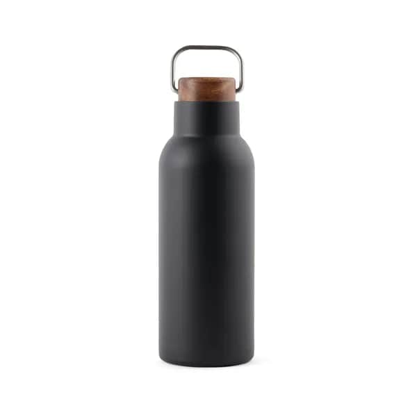 VINGA Ciro RCS recycelte Vakuumflasche 580ml - schwarz