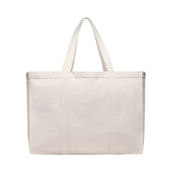 VINGA Hilo AWARE™ Maxi-Tasche aus recyceltem Canvas - off white