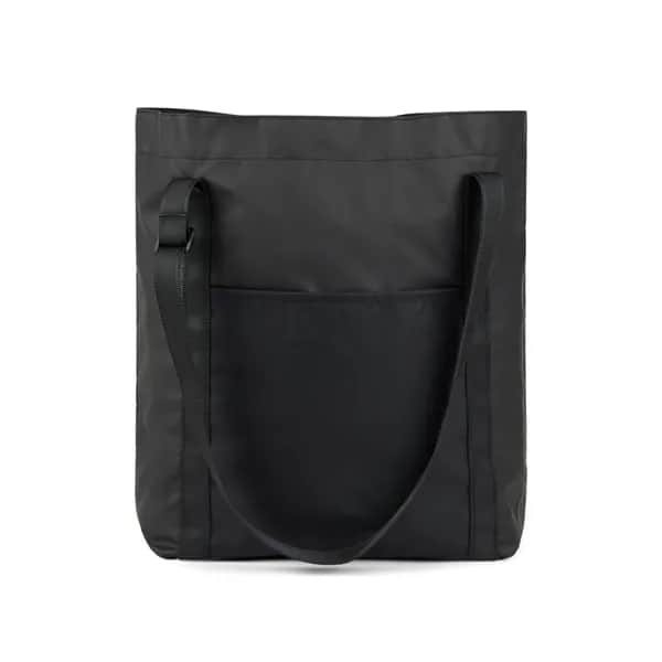 VINGA Livorno Tragetasche aus GRS recyceltem Polyester - schwarz