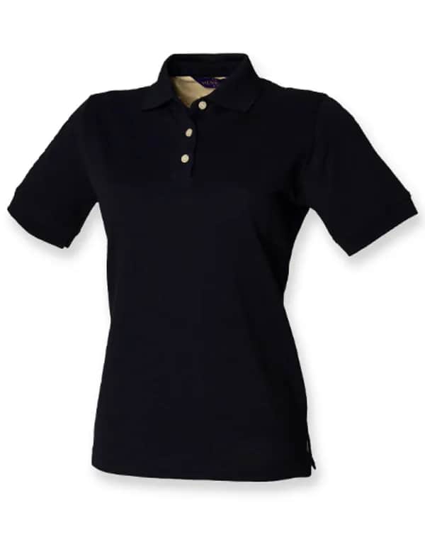 Ladies´ Classic Cotton Piqué Polo Shirt - Navy