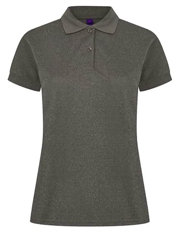 Ladies´ Coolplus® Wicking Polo Shirt - Heather Charcoal