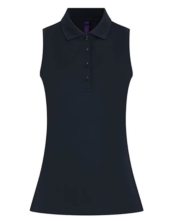 Ladies´ Sleeveless Coolplus® Polo Shirt - Navy