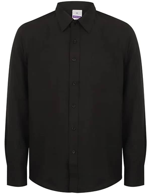 Men´s Wicking Long Sleeve Shirt - Black