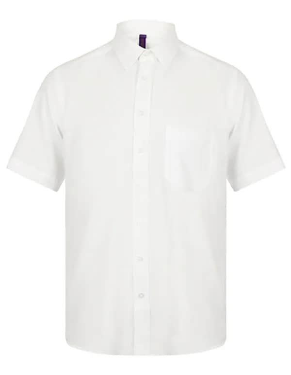 Men´s Wicking Short Sleeve Shirt - White