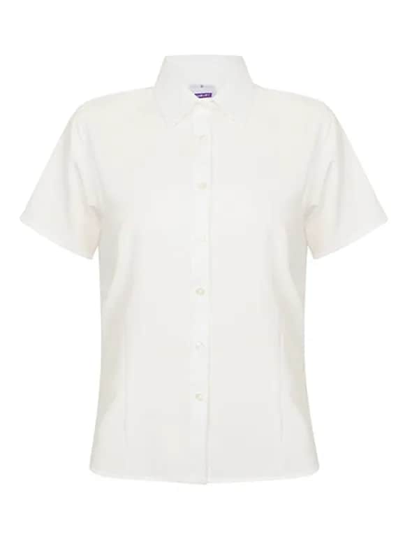 Ladies´ Wicking Short Sleeve Shirt - White