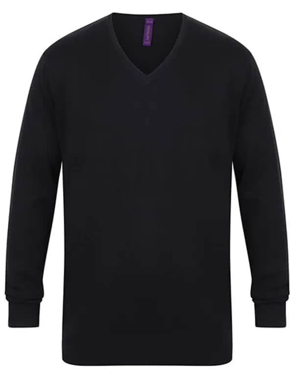 Men´s Lightweight V-Neck Jumper - Navy