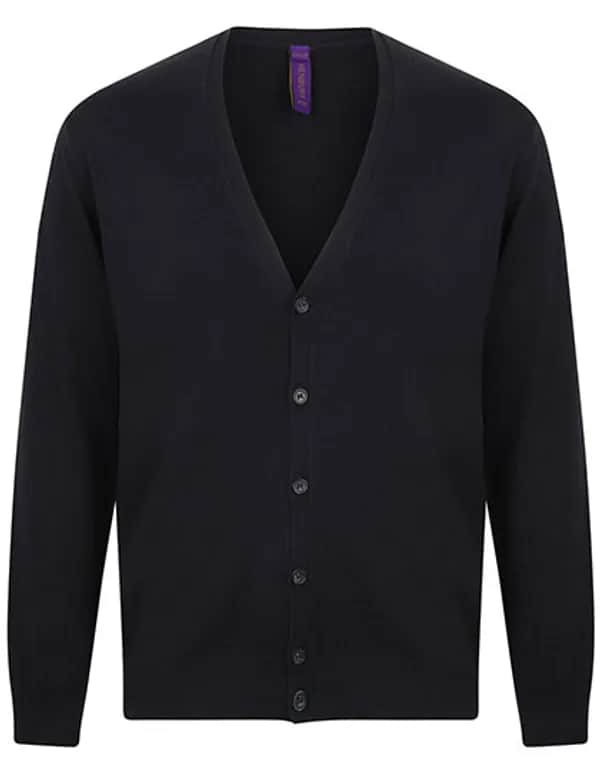 Men´s Lightweight V-Neck Cardigan - Navy
