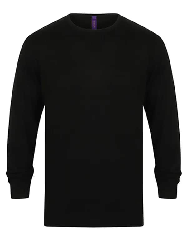 Men´s Lightweight Crew Neck Jumper - Black