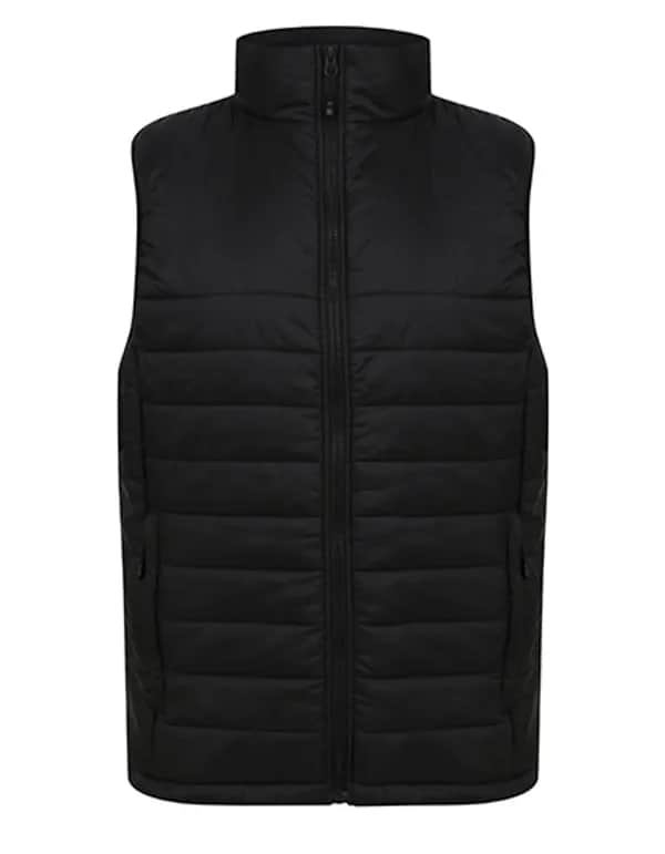 Unisex Padded Gilet - Black
