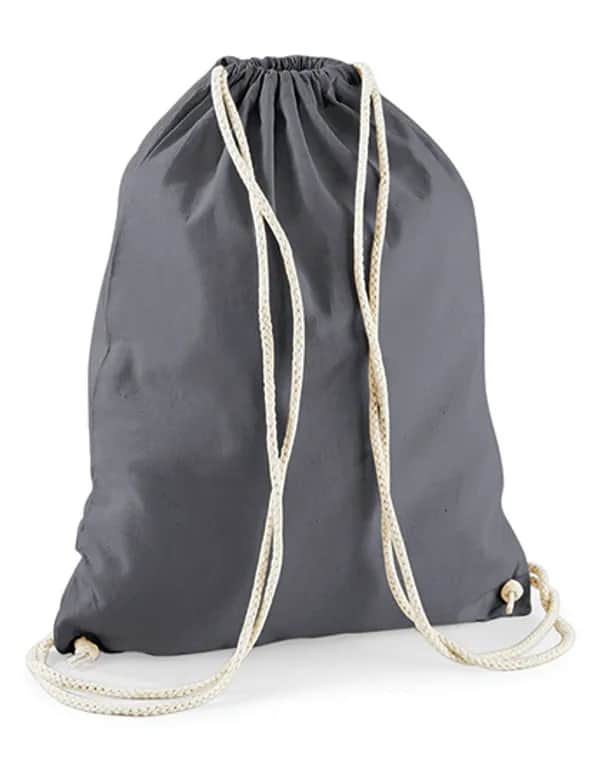 Cotton Gymsac - Graphite Grey