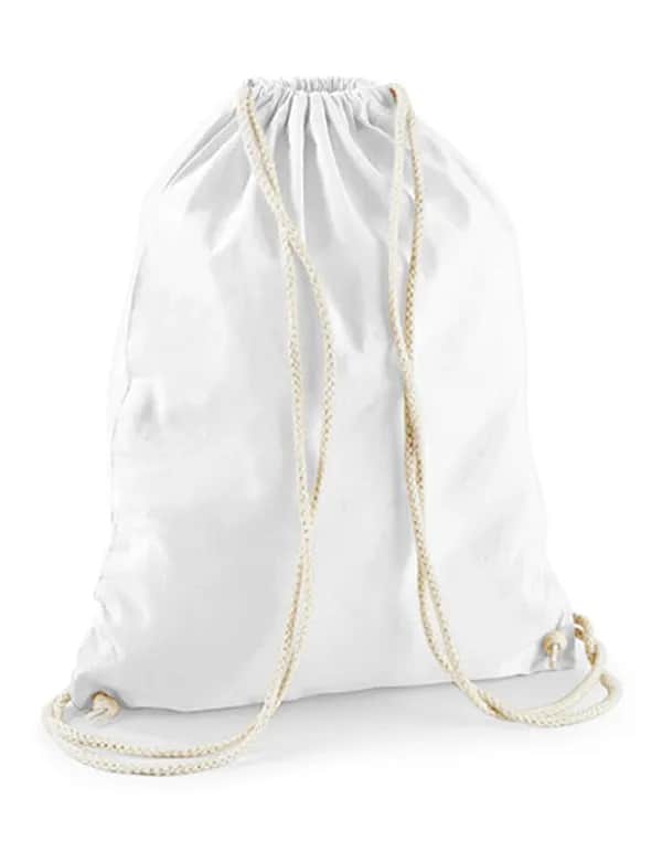 Cotton Gymsac - White