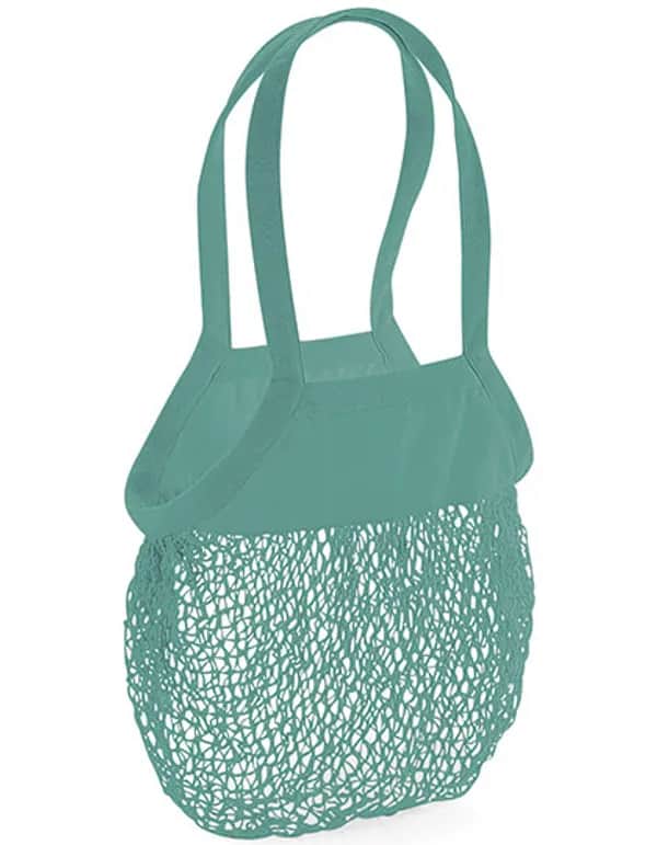 Organic Cotton Mesh Grocery Bag - Sage Green