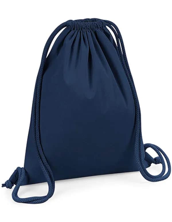 Organic Premium Cotton Gymsac - French Navy