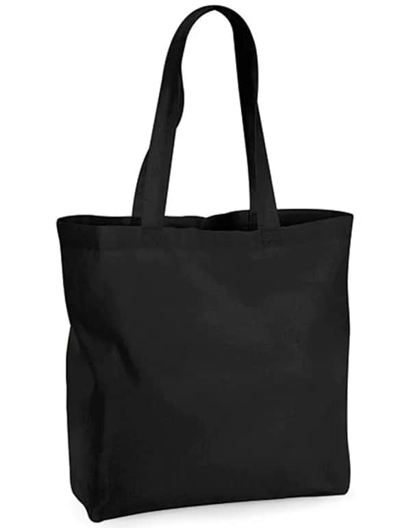 Organic Premium Cotton Maxi Bag - Black