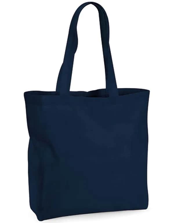 Organic Premium Cotton Maxi Bag - French Navy