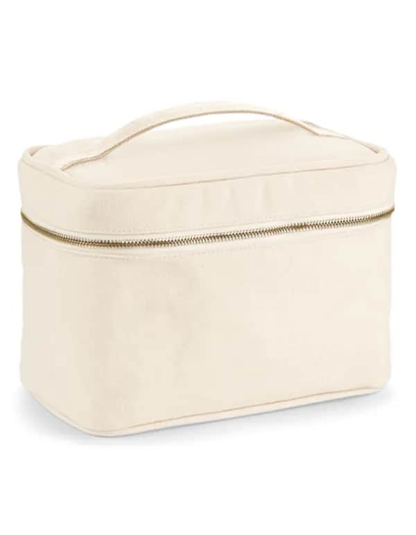 Canvas Vanity Case - Natural