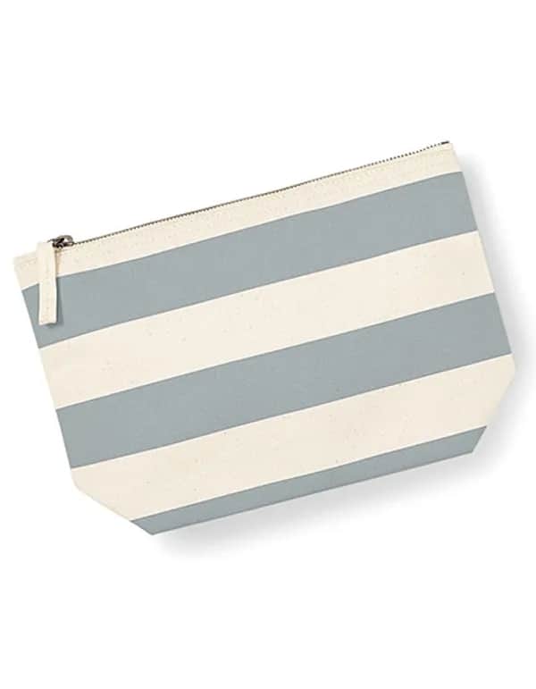 Nautical Accessory Bag - Natural/Grey