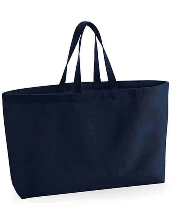 Oversized Canvas Bag - French Navy