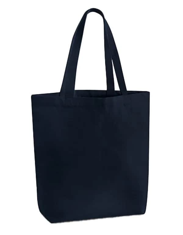 Heavyweight Canvas Tote Bag - French Navy