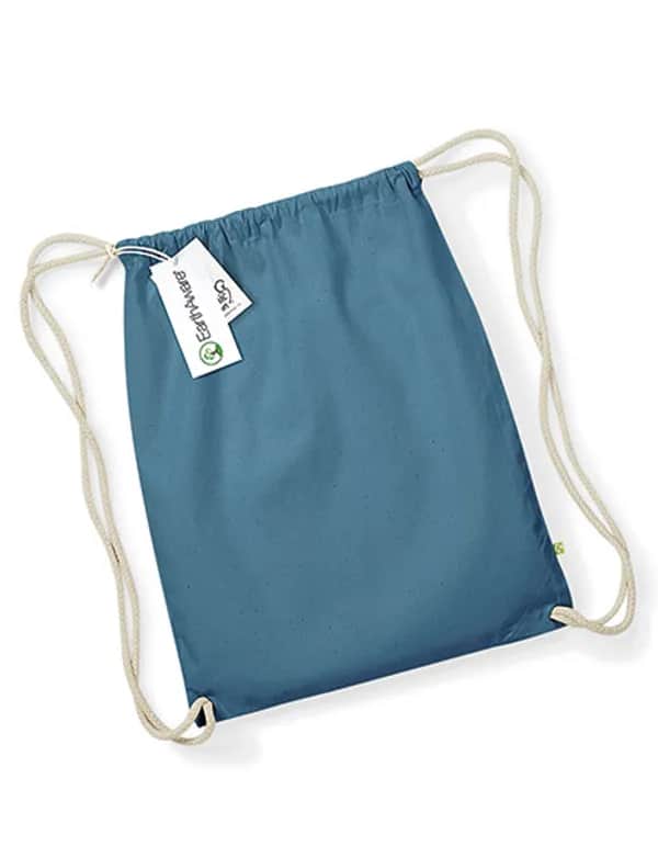 EarthAware® Organic Gymsac - Airforce Blue