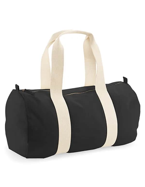 EarthAware® Organic Barrel Bag - Black