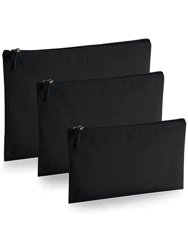 EarthAware® Organic Accessory Pouch - Black
