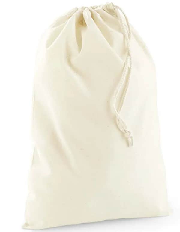Recycled Cotton Stuff Bag - Natural