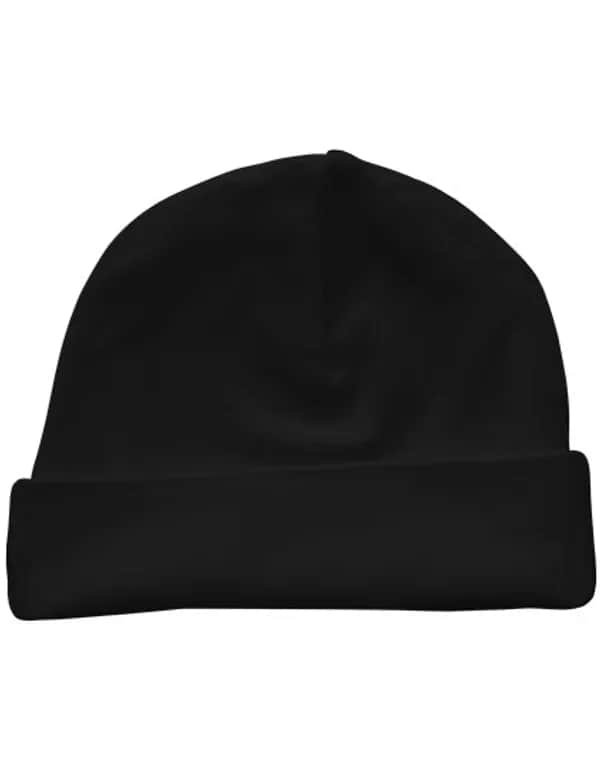 Organic Baby Hat Rox 01 - Black