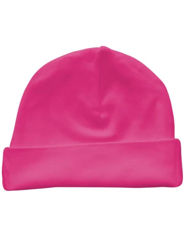 Organic Baby Hat Rox 01 - Cherry Pink