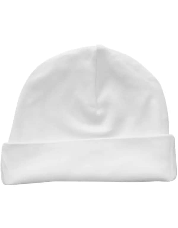 Organic Baby Hat Rox 01 - White
