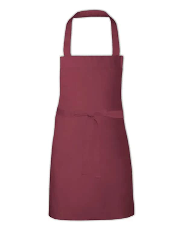 Kids´ Cotton Barbecue Apron - Bordeaux