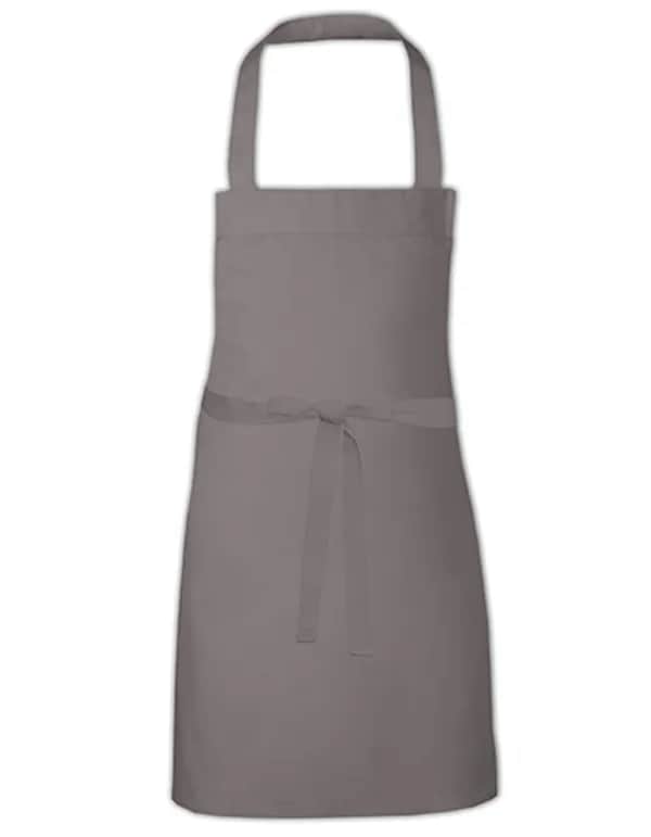 Kids´ Cotton Barbecue Apron - Dark Grey (ca. Pantone 431)
