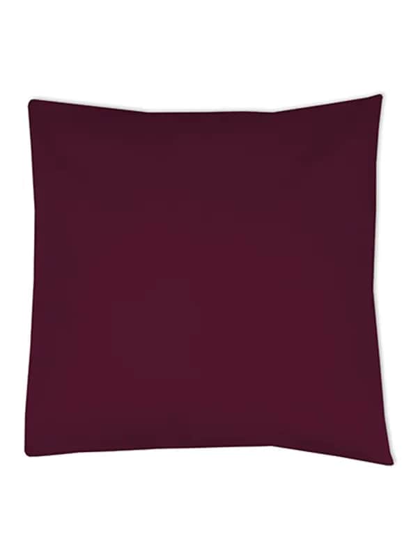 Cotton Cushion Cover - Bordeaux