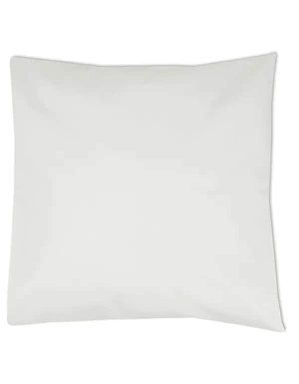 Cotton Cushion Cover - White