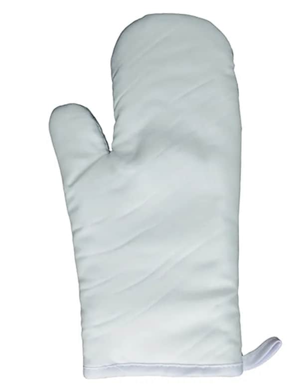 Cotton Oven Mitt 1 pcs - White