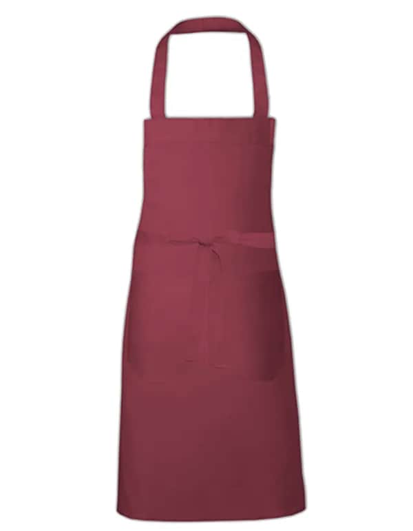 Cotton Hobby Apron - Bordeaux