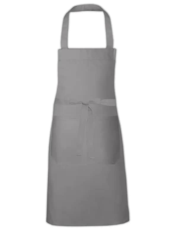 Cotton Hobby Apron - Mouse Grey
