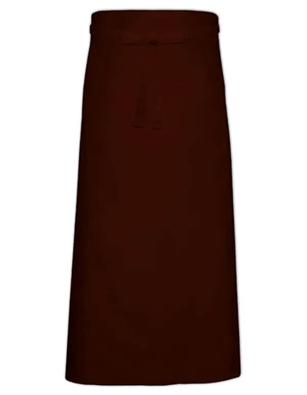 Bistro Apron XXL with Pocket - Brown