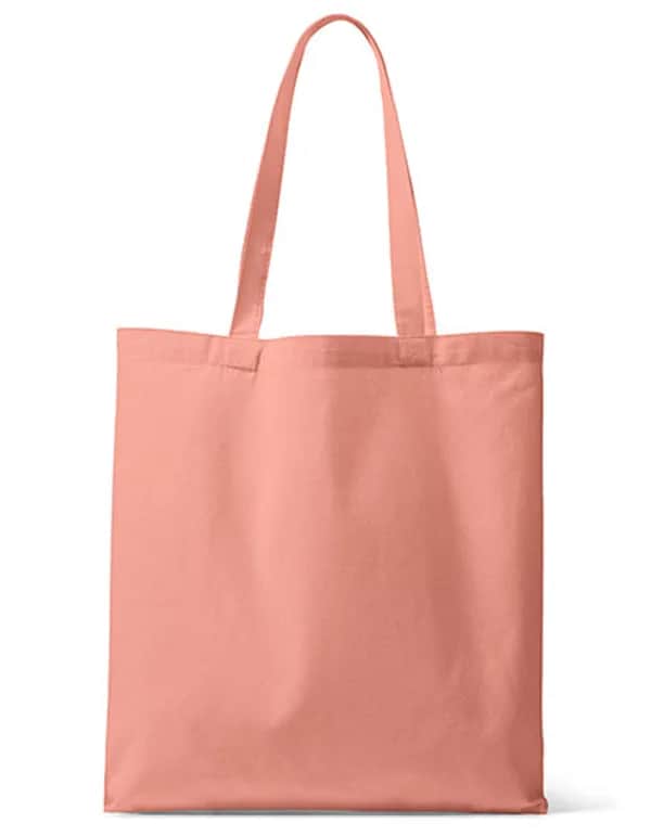 Organic Canvas Carrier Bag Long Handle London 01 - Rosette