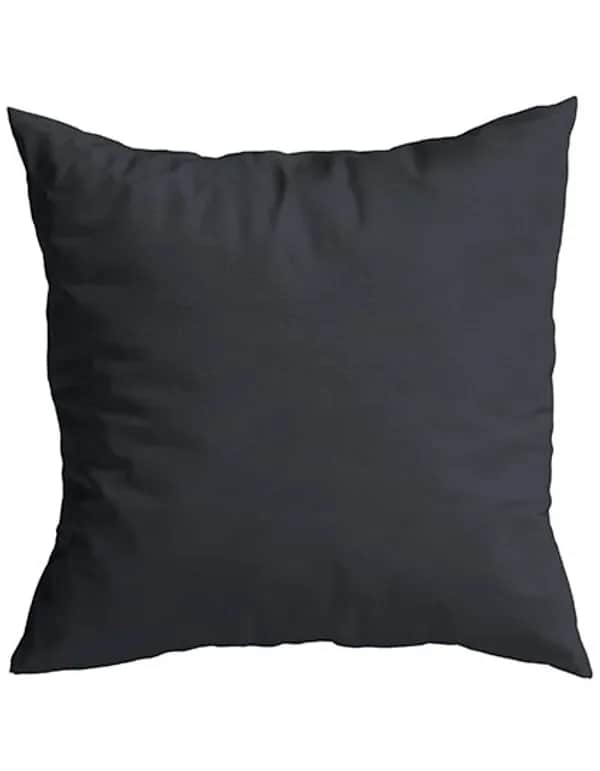 Organic Cushion Cover Casey - Dark Grey